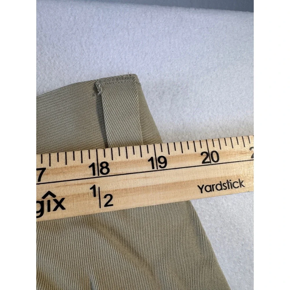 Tommy Bahama Mens 38 Silk Pleated Dress Pants Beige Tan Luxury Trousers
